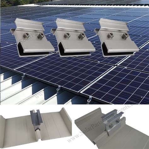 solar panel brackets for metal buildings|solar panel photovoltaic clamp bracket.